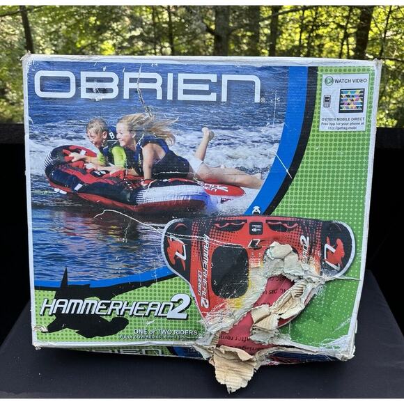 O'Brien Super Screamer 2-Person Towable Tube New - Picture 1 of 8